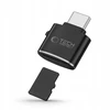 Tech-Protect UltraBoost Micro SD kortelių skaitytuvo adapteris su USB-C - juodas