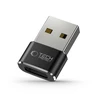 Adapteris USB į USB-C Tech-Protect Ultraboost juodos spalvos