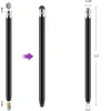 Tech-Protect USP100 4-TIP Touch Stylus Passive Pen – violetinės spalvos
