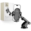 Tech-Protect V1 Car telefono laikiklis for Windshield/Cockpit – juodos spalvos