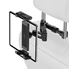 Tech-Protect V1 telescopic car headrest telefono laikiklis – juodos spalvos