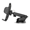 Tech-Protect V3 automobilinis telefono laikiklis for windshield/cockpit – juodos spalvos