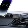 Tech-Protect V3 mini automobilinis telefono laikiklis oro grotelėms – juodos spalvos