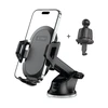 Tech-Protect V5 automobilinis telefono laikiklis for cockpit / air vent – juodos spalvos