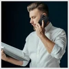 Tech-Protect atverčiamas Motorola Edge 50 NEO dėklas telefonui juodos spalvos