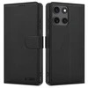 Tech-Protect piniginės dėklas, skirtas Motorola Moto G15 / G15 Power - Juodas