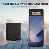 Tech-Protect Wallet dėklas skirtas Samsung Galaxy Z Flip 6 / 7 Fe – juodos spalvos