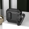 Tech-Protect X-CarboAirPods Pro 1 / 2 – dėklas ausinėms juodos spalvos