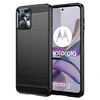 Telefono dėklas Hurtel Carbon Case silicone, skirtas Motorola Moto G13