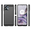 Telefono dėklas Hurtel Carbon Case silicone, skirtas Motorola Moto G13