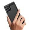 Telefono dėklas Hurtel Carbon Case silicone, skirtas Motorola Edge 40 Pro