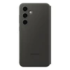 Telefono dėklas Samsung Galaxy S24 FE Smart View, juodas