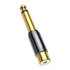 Adapteris 6.35mm kištukas - RCA lizdas AV169 UGREEN