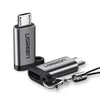 USB-C – micro USB adapteris UGREEN US282 Pilkas