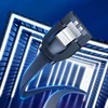 SATA UGREEN US217 kampinis kabelis 0.5m - Juodas