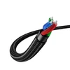 Laidas USB UGREEN 60180, kaištis, 3.5mm, 1.5m - juodas