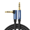 Laidas USB UGREEN 60180, kaištis, 3.5mm, 1.5m - juodas