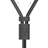 UGREEN AV102 2x RCA (Cinch) kištukai - 3.5mm lizdas kabelis 5m juodas