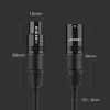 Kabelis nuo XLR lizdo iki XLR kištuko UGREEN AV130 1m (juodas)