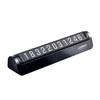 Ugreen car telephone number plate juodos spalvos (LP178)