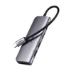 Adapteris HUB UGREEN CM195 USB-C prie HDMI, 2x USB-A 3.0, SD/TF, PD