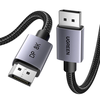 Kabelis DisplayPort 1.4 Ugreen DP120, 8K 60Hz, 32.4Gbps, 1m (juoda)