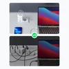 Sieninis įkroviklis UGREEN CD275, 2x USB-C, 1x USB, 65W (balta)