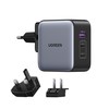 Ugreen Nexode sieninis įkroviklis, 2x USB-C + USB, 65W