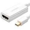 Ugreen MD112 10460 mini DisplayPort (vyriškas) / HDMI (moteriškas) FHD 1080p adapteris - baltas