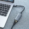 UGREEN adapteris su USB-C - RJ45 jungtimis, Gigabit Ethernet (pilkas)