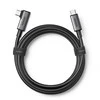 Kabelis USB C - USB C kampinis kištukas USB3.2 Gen1 60W PD3.0 5m juodas US551 UGREEN