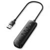 UGREEN CM416 4 az 1-ben USB-4x USB adapteris 0.25m (fekete)