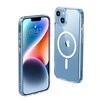 Ugreen Udėklas telefonui žalios spalvos LP642 Classy Clear Magnetic Protective Magnetic Gel Apple iPhone 14 Plus dėklas telefonui skaidrus (MagSafe compatible) (90935)