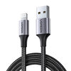 Kabelis UGREEN US199 Lightning į USB, 2.4A, 2m (juodas)