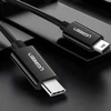 Ugreen US242 USB-C (male) / mini USB (male) kabelis 1 m - juodos spalvos