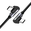 UGREEN US323 USB-C – USB-C kampinis laidas PD 3A 60W 1m