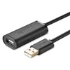Kabelio prailginimas USB 2.0 UGREEN US121 10m - Juodas
