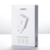 Ugreen USB charger Power Delivery 3.0 Quick Charge 4.0+ 20W 3A baltas (60450) - OUTLET