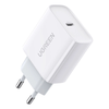 Ugreen USB charger Power Delivery 3.0 Quick Charge 4.0+ 20W 3A baltas (60450) - OUTLET