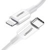 USB-C prie Lightning kabelis UGREEN US171, 3A, 0,25 m (baltas)