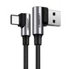 UGREEN US176 kampinis USB - USB-C laidas 3A 1m