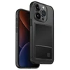 UNIQ dėklas Air Fender ID Apple iPhone 15 Pro 6.1" pilkos spalvos pilkas tinted Cardslot