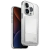 UNIQ dėklas Air Fender ID Apple iPhone 15 Pro 6.1" nude skaidrus Cardslot