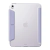 UNIQ dėklas Camden Click Apple iPad Air 13" (2024/2025) violetinės spalvos