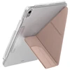 UNIQ Camden Click Apple iPad Air 13″ (2024) Dėklas rožinės spalvos/blush rožinės spalvos