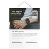 UNIQ dėklas Valencia Apple Watch Series 46mm sidabro spalvos