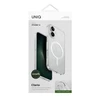 UNIQ dėklas Clario Apple iPhone 16 6.1"Magclick Charging skaidrus