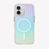 UNIQ dėklas Coehl Linear Apple iPhone 16 6.1" Magnetic Charging skaidrus