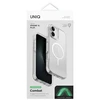 UNIQ dėklas Combat Luminous Apple iPhone 16 Pro 6.3" Magclick Charging baltos spalvos