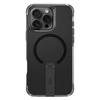 UNIQ dėklas Eleva with Vertica Stand Apple iPhone 16 Pro 6.3" juodos spalvos